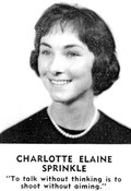 Charlotte Elaine Sprinkle (Fredrick)