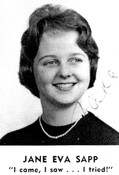 Jane Sapp (Van de Car)