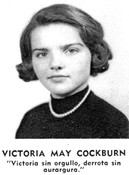 Victoria M. (Vicki) Cockburn (Stone)